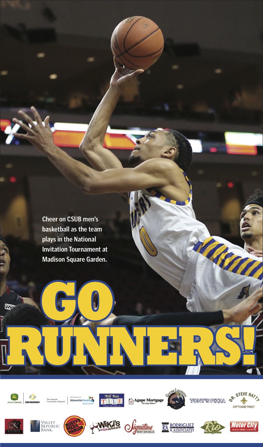 CSUB Go Runners Poster